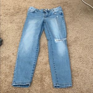Cotton on skinny jeans cropped